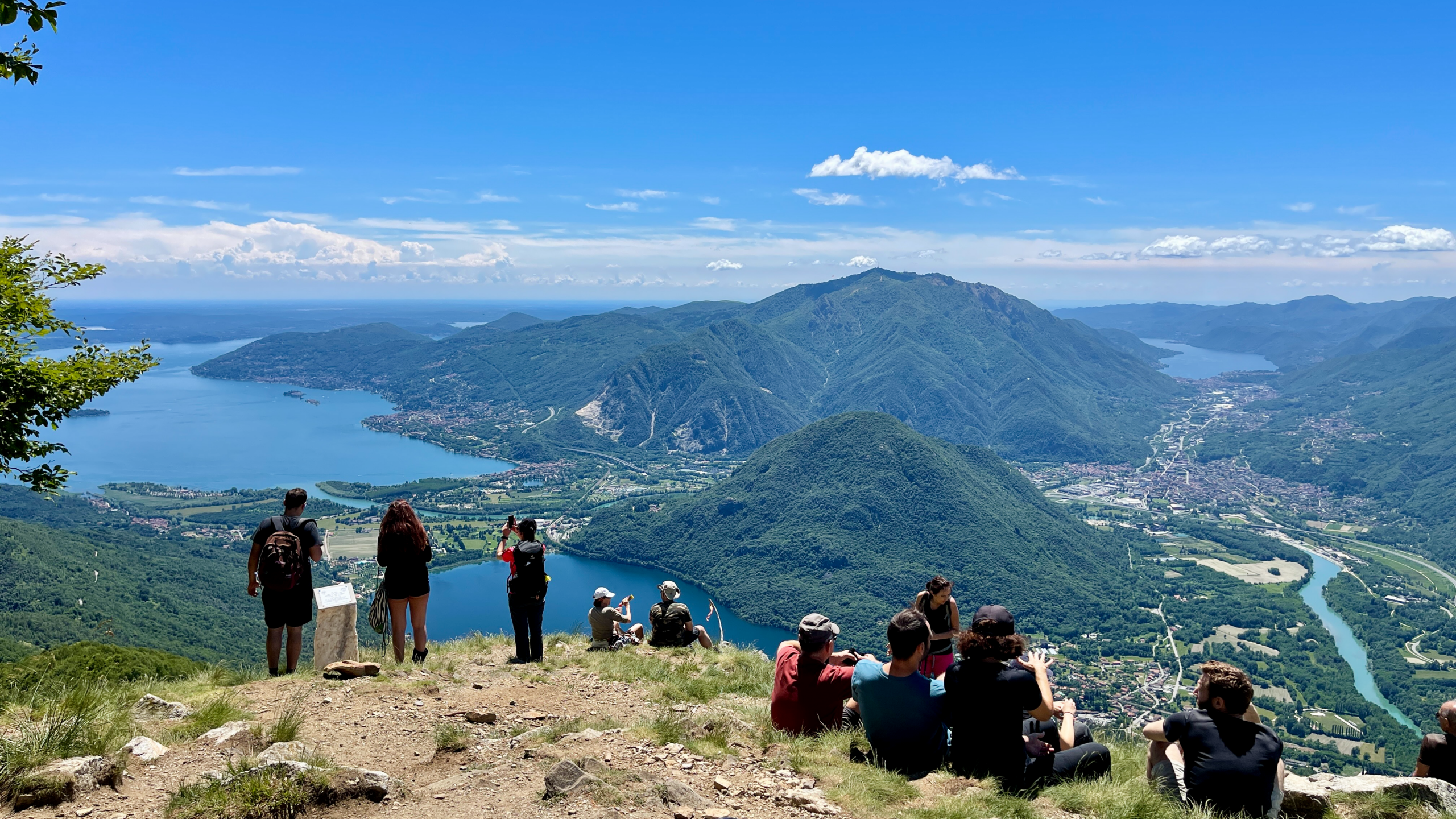 Panorama dalla vetta